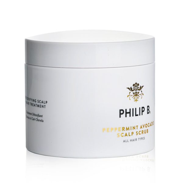 Philip B Peppermint Avocado Scalp Scrub - All Hair Types  236ml 8oz For Discount