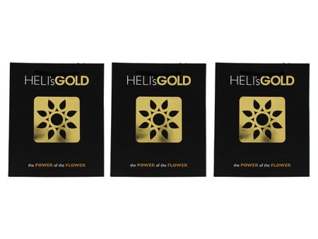 Helis Gold The Power Of The Flower Folder - Large by Helis Gold for Unisex - 1 Pc Folder - Pack of 3 Supply