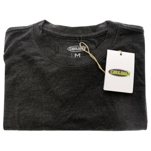 Cariloha Bamboo Crew Tee - Charcoal Heather by Cariloha for Women - 1 Pc T-Shirt (M) Online Sale