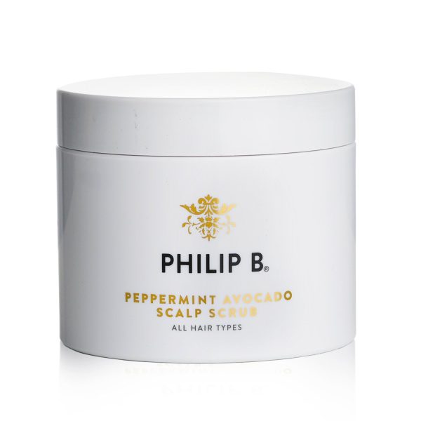 Philip B Peppermint Avocado Scalp Scrub - All Hair Types  236ml 8oz For Discount