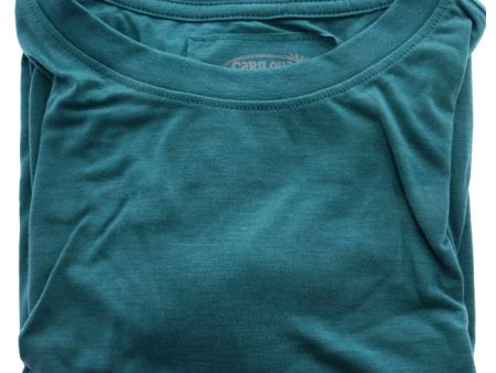 Cariloha Bamboo Crew Tee - Tropical Teal Heather by Cariloha for Women - 1 Pc T-Shirt (M) Online Hot Sale