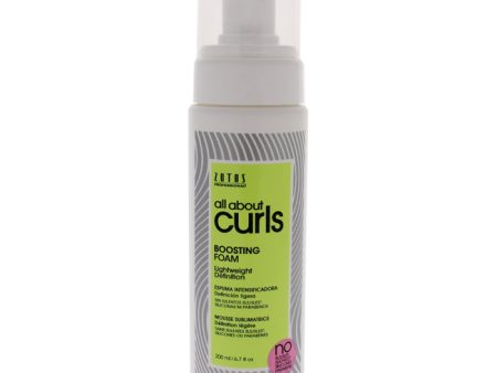 All About Curls Boosting Foam by All About Curls for Unisex - 6.7 oz Foam Online Hot Sale