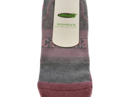 Cariloha Bamboo Athletic Socks - Rosewater by Cariloha for Women - 1 Pair Socks (L XL) Online now