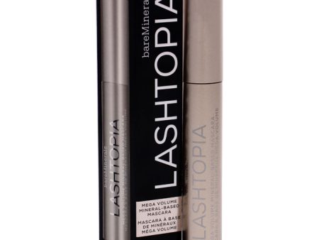 BareMinerals Lashtopia Mega Volume Mineral Based Mascara - Ultimate Black by bareMinerals for Women - 0.4 oz Mascara Online now