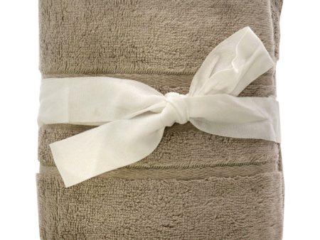 Cariloha Bamboo Hand Towel Set - Stone by Cariloha for Unisex - 3 Pc Towel Hot on Sale