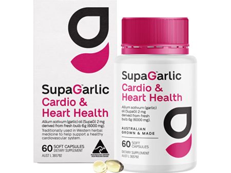 SupaGarlic Cardio & Heart Health 60c Fashion