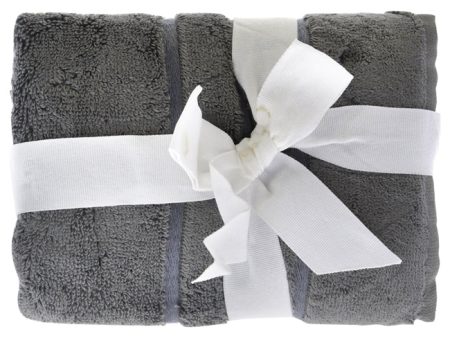 Cariloha Bamboo Hand Towel Set - Onyx by Cariloha for Unisex - 3 Pc Towel Online