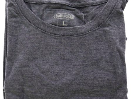 Cariloha Bamboo Crew Tee - Navy Heather by Cariloha for Women - 1 Pc T-Shirt (L) Online now