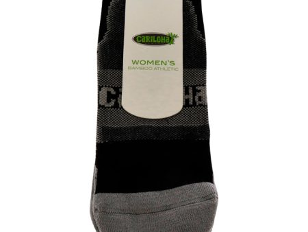 Cariloha Bamboo Athletic Socks - Carbon-Black by Cariloha for Women - 1 Pair Socks (S M) Hot on Sale