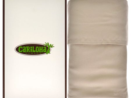 Cariloha Resort Bamboo Pillowcase Set - Stone-Standard by Cariloha for Unisex - 2 Pc Pillowcase Online now