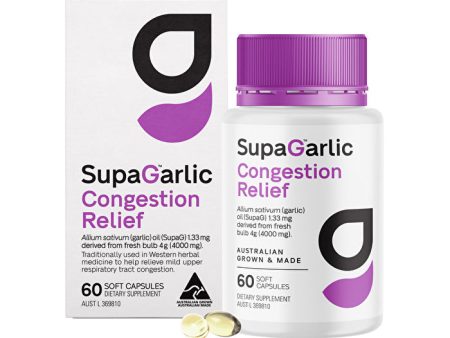 SupaGarlic Congestion Relief 60c Supply