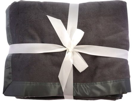 Cariloha Bamboo Brushed Fleece Blanket - Onyx-King by Cariloha for Unisex - 1 Pc Blanket Cheap