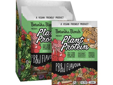 Botanika Blends Plant Protein PB&J 40g x 12 Display Sale