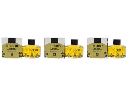 Helis Gold The Scent Reed Difuser Set by Helis Gold for Unisex - 2 Pc 3.3oz Diffuser, 7Pc Fiber Stick - Pack of 3 Hot on Sale