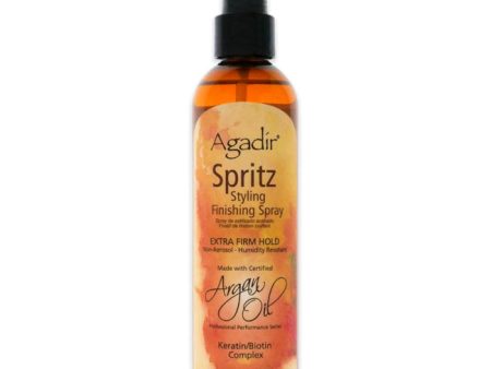 Agadir Argan Oil Argan Oil Spritz Styling Finishing Spray - Extra Firm Hold by Agadir for Unisex - 8 oz Hair Spray Sale