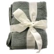 Cariloha Bamboo Hand Towel Set - Ocean Mist by Cariloha for Unisex - 3 Pc Towel For Sale