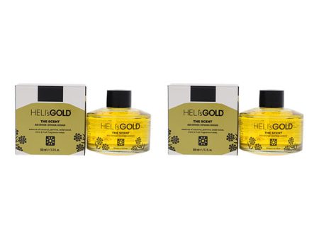 Helis Gold The Scent Reed Difuser Set by Helis Gold for Unisex - 2 Pc 3.3oz Diffuser, 7Pc Fiber Stick - Pack of 2 For Discount