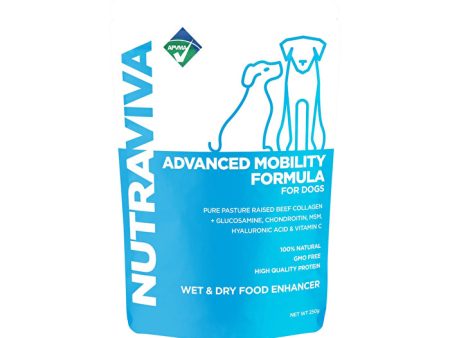 Nutraviva (nes Proteins) NutraViva Pet Advanced Mobility Formula For Dogs (Wet & Dry Food Enhancer) 250g Cheap