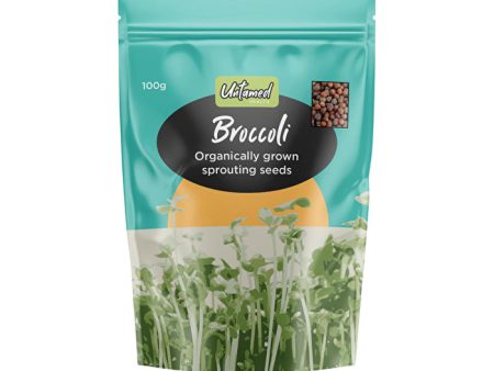 Untamed Health Organically Grown Sprouting Seeds Broccoli 100g Sale