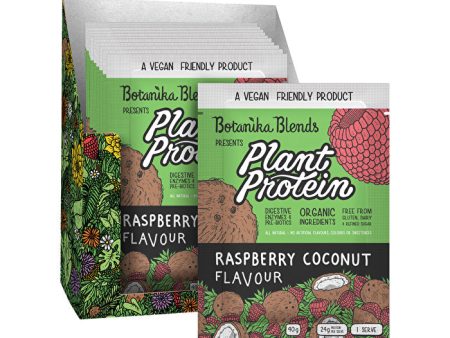 Botanika Blends Plant Protein Raspberry Coconut 12x40g For Discount