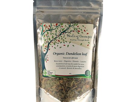 Healing Concepts Teas Healing Concepts Organic Dandelion Leaf Tea 40g Discount