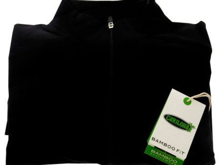 Cariloha Bamboo Jacket - Black by Cariloha for Men - 1 Pc Jacket (L) For Sale