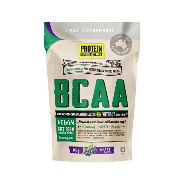 Protein Supplies Australia Branched Chain Amino Acids Grape 200g Supply