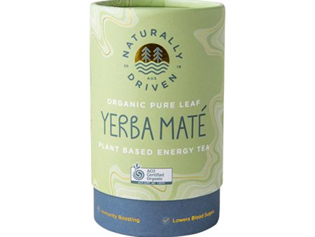 Naturally Driven Organic Yerba Mate Tea Pure Leaf 60g on Sale