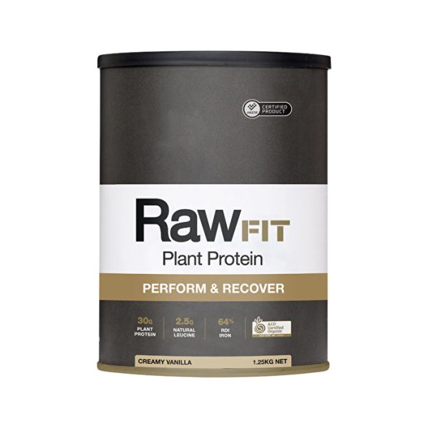 Amazonia Raw FIT Plant Protein Perform & Recover Creamy Vanilla 1.25kg Cheap