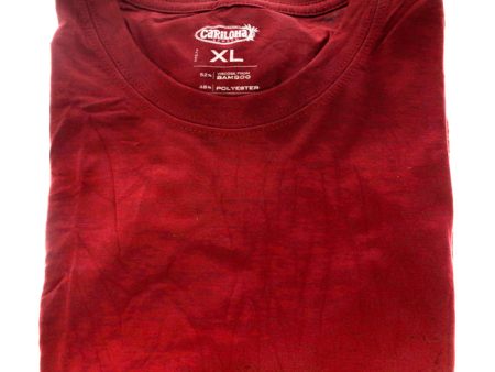 Cariloha Bamboo Comfort Crew Tee - Rockwood Red by Cariloha for Men - 1 Pc T-Shirt (XL) Online now