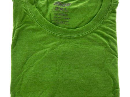 Cariloha Bamboo Comfort Crew Tee - Palm Green by Cariloha for Men - 1 Pc T-Shirt (2XL) on Sale