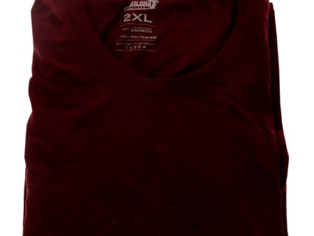 Cariloha Bamboo Comfort Crew Tee - Rockwood Red by Cariloha for Men - 1 Pc T-Shirt (2XL) For Discount