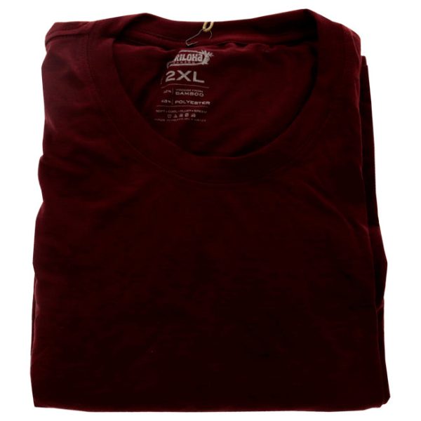 Cariloha Bamboo Comfort Crew Tee - Rockwood Red by Cariloha for Men - 1 Pc T-Shirt (2XL) For Discount