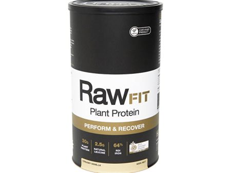 Amazonia Raw FIT Plant Protein Perform & Recover Creamy Vanilla 500g For Cheap