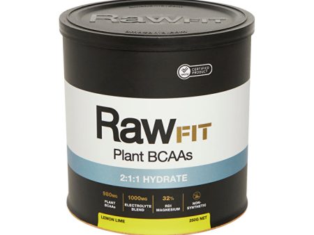 Amazonia Raw FIT Plant BCAAs 2:1:1 Hydrate Lemon & Lime 250g Supply