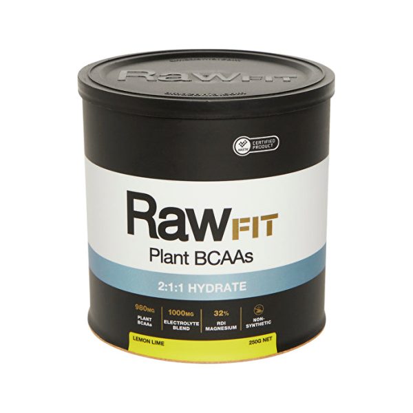 Amazonia Raw FIT Plant BCAAs 2:1:1 Hydrate Lemon & Lime 250g Supply