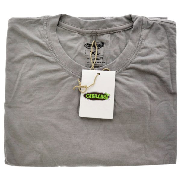 Cariloha Bamboo Comfort Crew Tee - Gray by Cariloha for Men - 1 Pc T-Shirt (XL) Sale