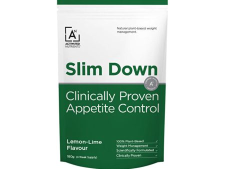 Activated Nutrients Slim Down (Clinically Proven Appetite Control) Lemon-Lime 180g For Discount