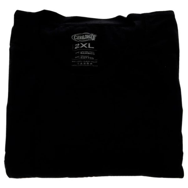 Cariloha Bamboo Crew Tee - Black by Cariloha for Men - 1 Pc T-Shirt (2XL) Sale