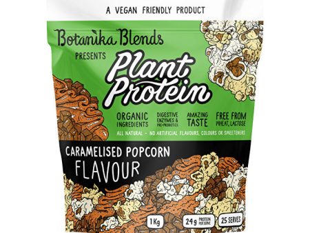 Botanika Blends Plant Protein Caramelised Popcorn 1kg Online Sale