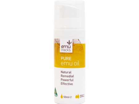 Emu Tracks Pure Emu Oil (Bio-Active Emu Oil) 50ml Online now