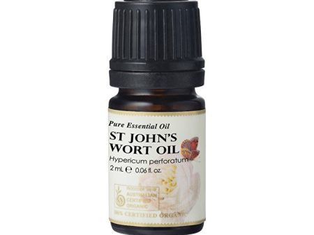 Ausganica 100% Certified Organic Essential Oil St Johns Wort 2ml Online Hot Sale