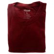 Cariloha Bamboo Comfort Crew Tee - Rockwood Red by Cariloha for Men - 1 Pc T-Shirt (L) For Discount