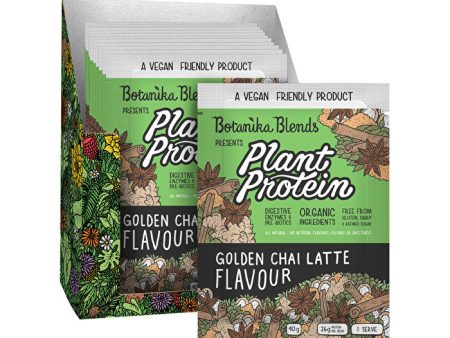 Botanika Blends Plant Protein Golden Chai Latte 12x40g Online now