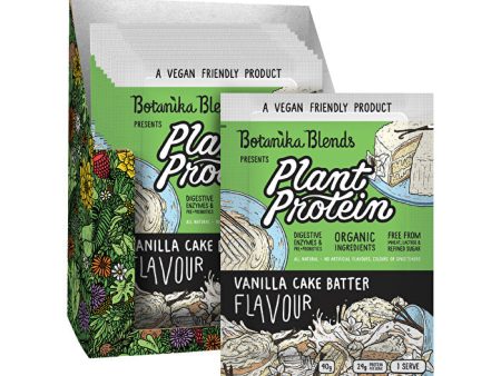 Botanika Blends Plant Protein Vanilla Cake Batter 12x40g Discount