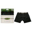 Cariloha Bamboo Boxer Briefs - Carbon Argyle by Cariloha for Men - 1 Pc Boxer (M) Sale