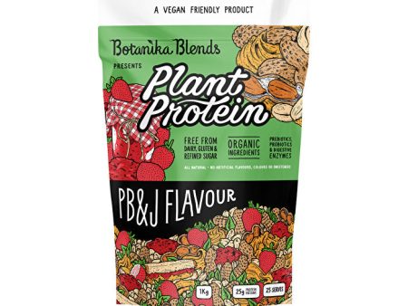 Botanika Blends Plant Protein PB&J (Peanut Butter Jam) 1kg Supply